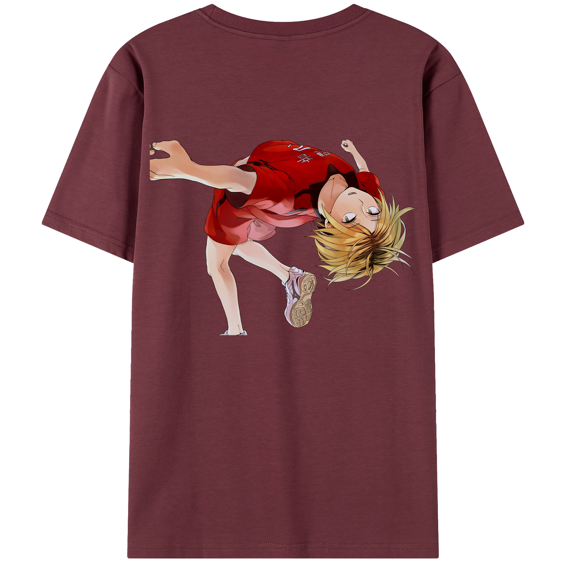 （画像用） ハイキュー!! Haikyu!! 綿100％半袖Tシャツ（背面プリント）